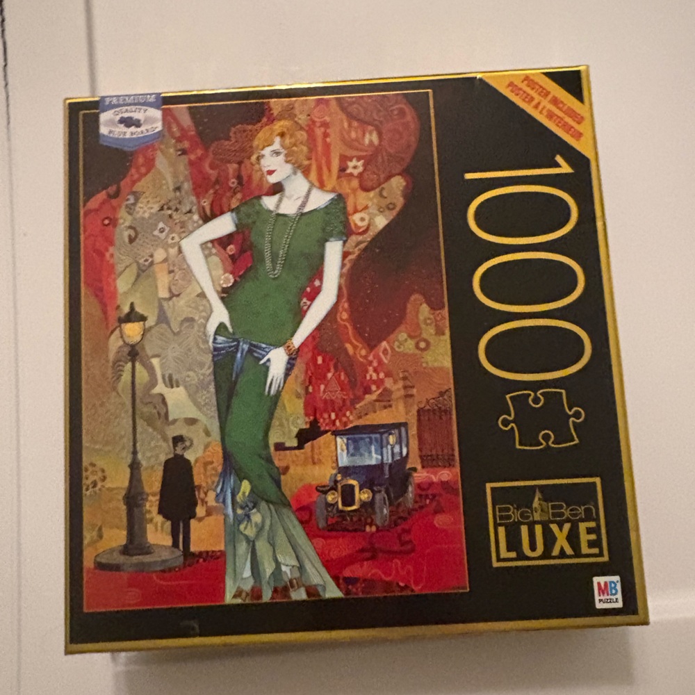 Big Ben Luxe Puzzle - 1000 pieces - poster included